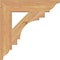 Ekena Millwork Merced Traditional Smooth Bracket, Western Red Cedar, 3 1/2"W x 18"D x 18"H BKT04X18X18MRC01SWR - alternate 3